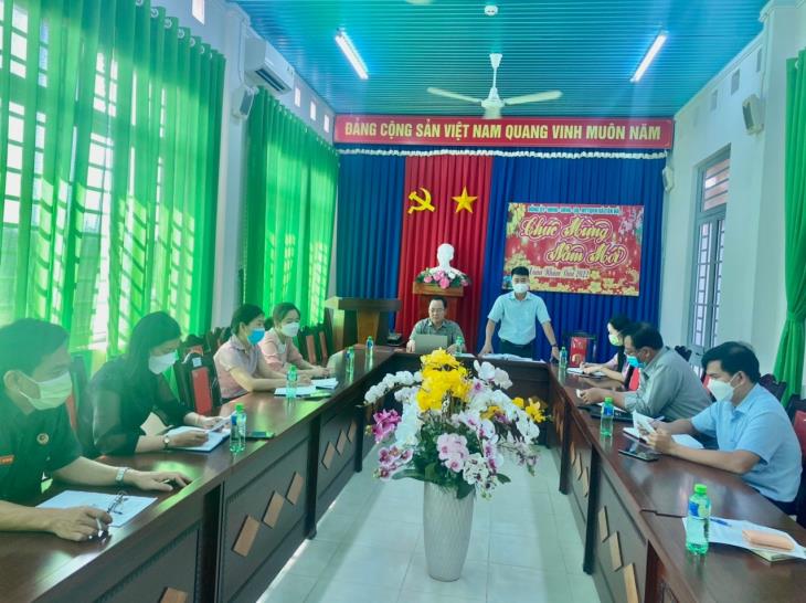 Thường trực HĐND xã Tân Hà họp xử lý ý kiến cử tri sau kỳ họp thứ hai HĐND xã khóa VI, nhiệm kỳ 2021-2026